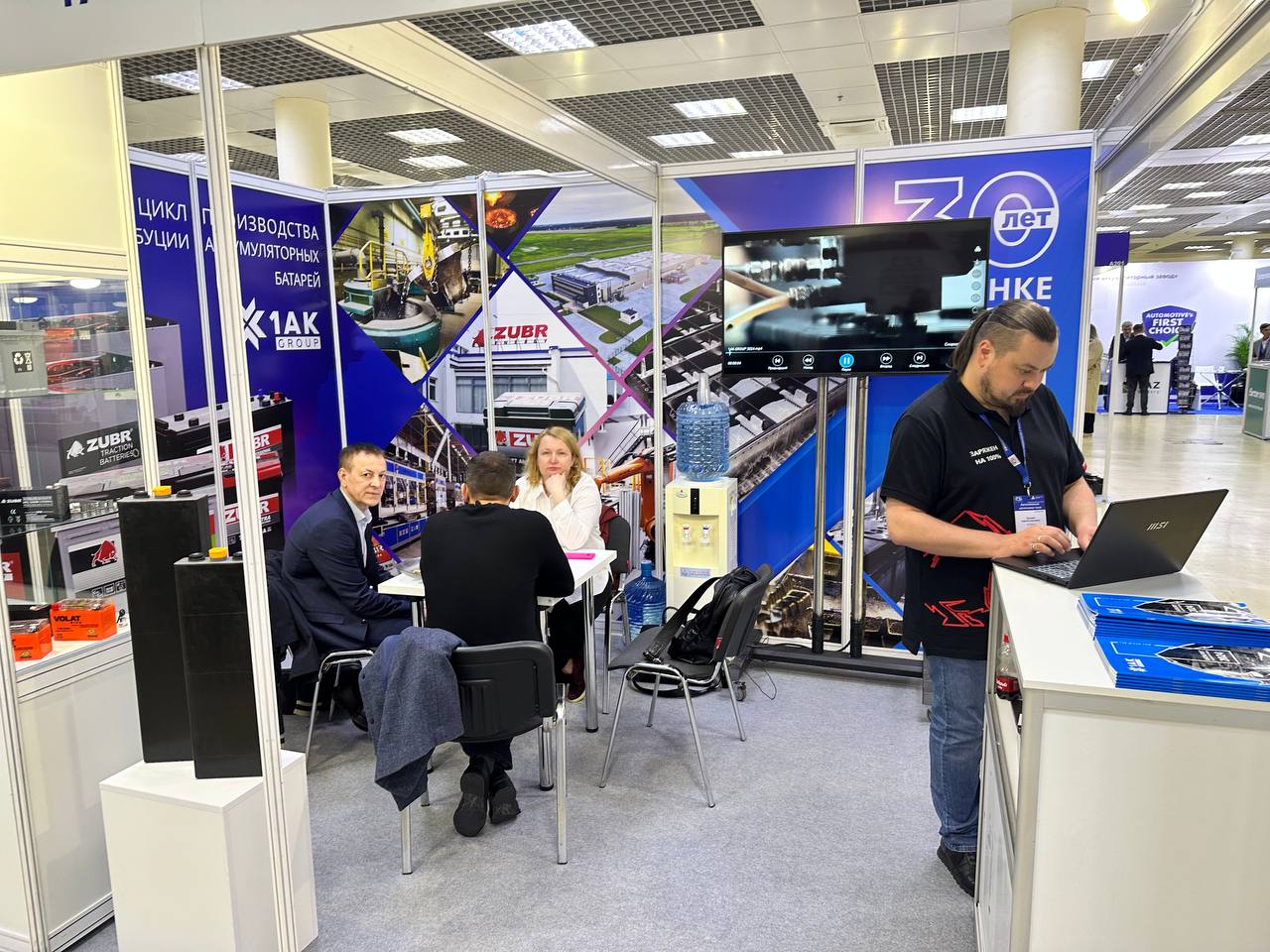 Лемешевский Виктор на встрече РусБАТ